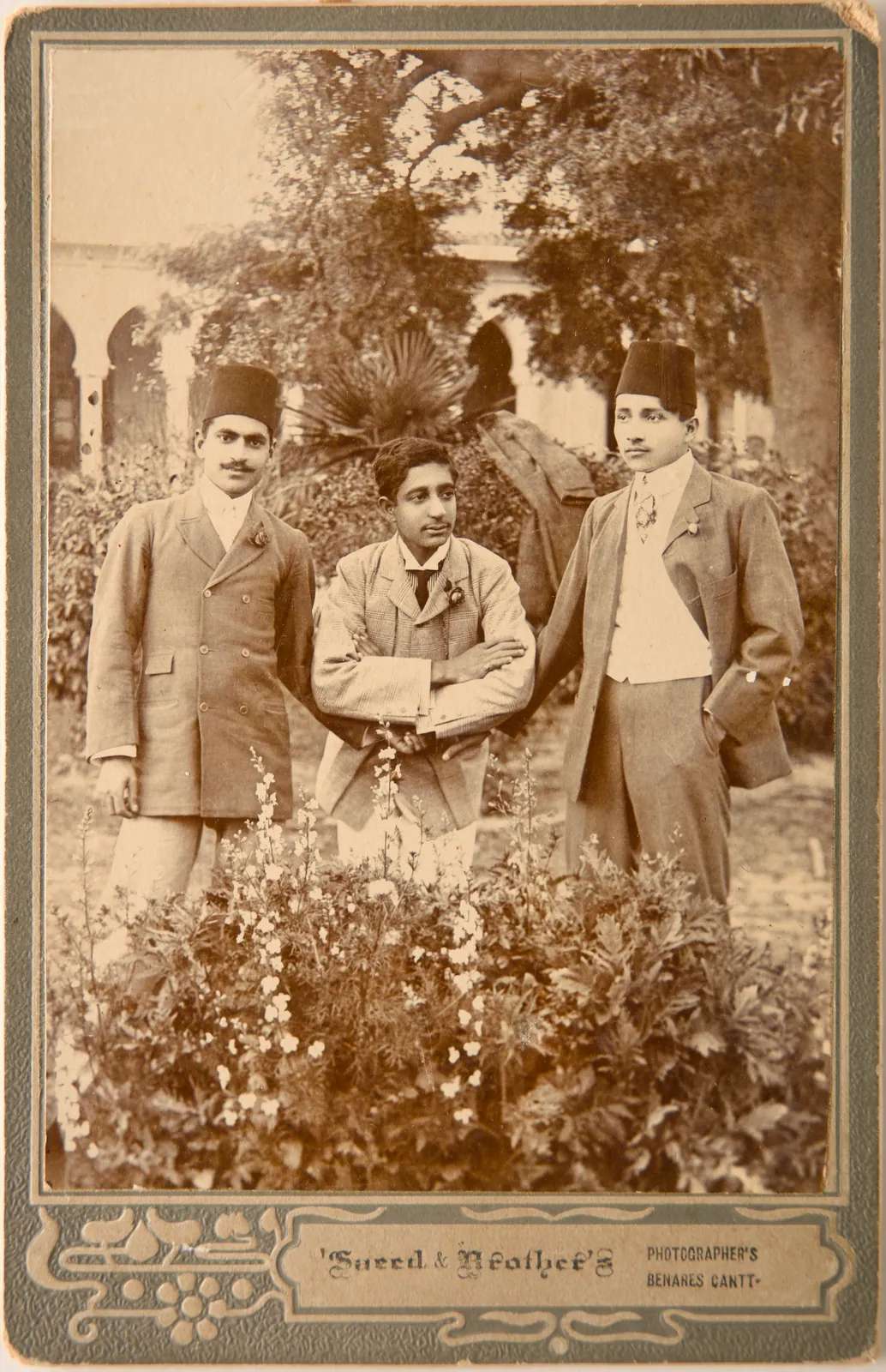 A.R. Siqqiqui and friends Photographers Saeed Brothers Benares