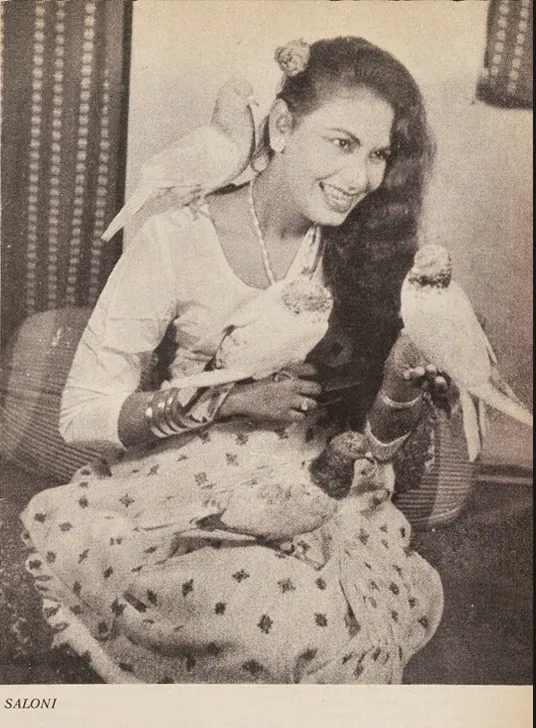 Actress Saloni 1966